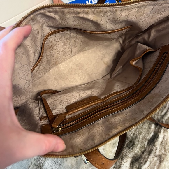 Leather Michael Kors handbag - Picture 3 of 4